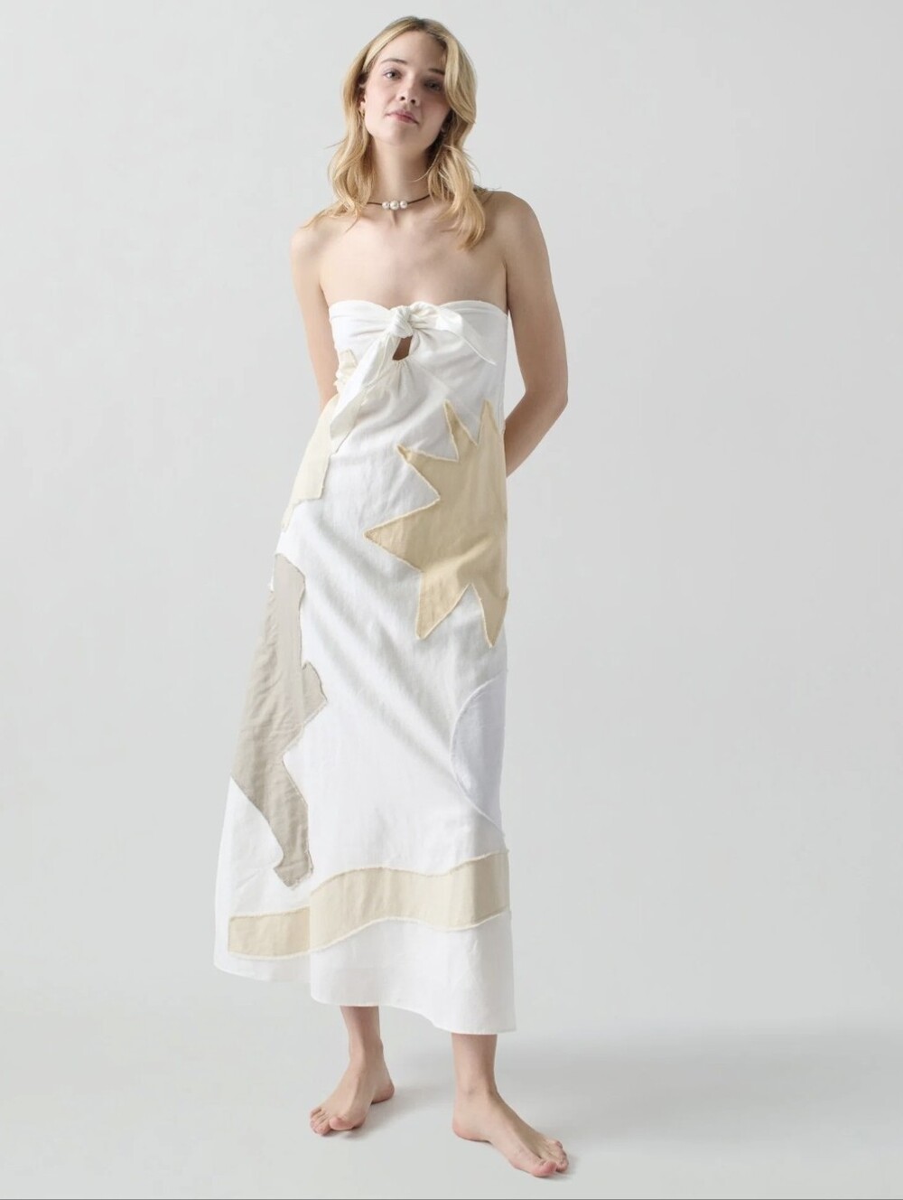 Patmos Tie Dress Large